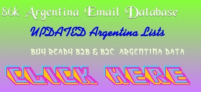 argentina email database