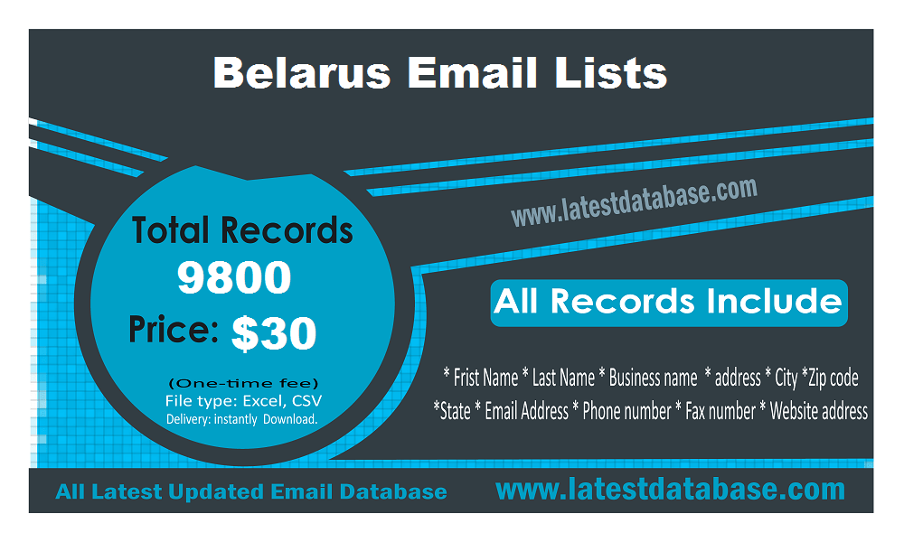 Belarus Email Lists