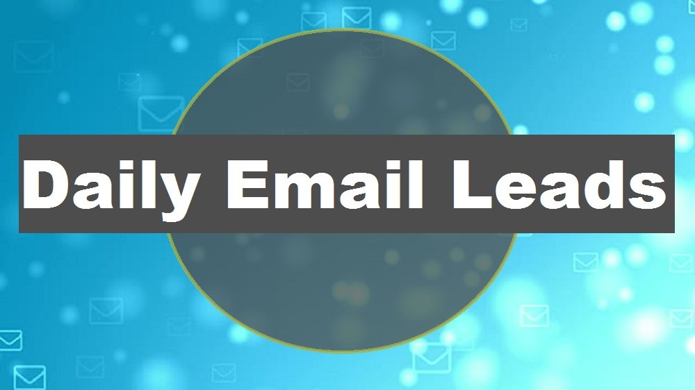 Daily Email Leads