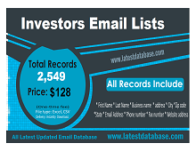 Investor email list