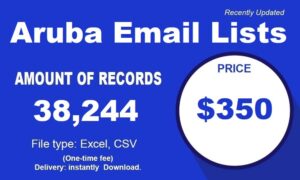 Aruba email list