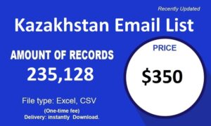 Kazakhstan email list