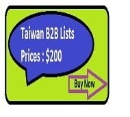 Listes de diffusion Taiwan B2B