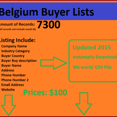 벨기에 구매자 목록