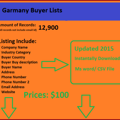 Germany Buyers List