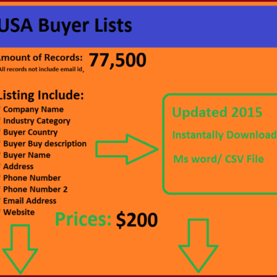 USA Buyers List