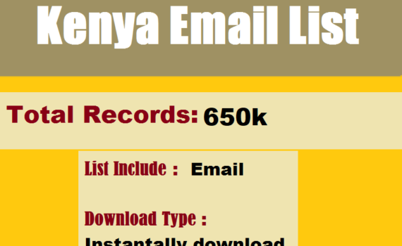 liste de diffusion kenya