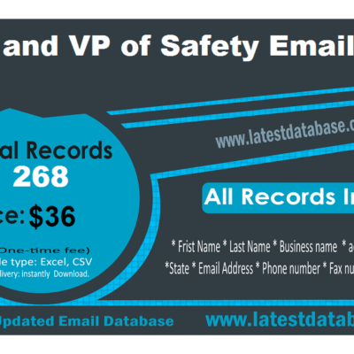 Chief and VP of Safety Email Lists