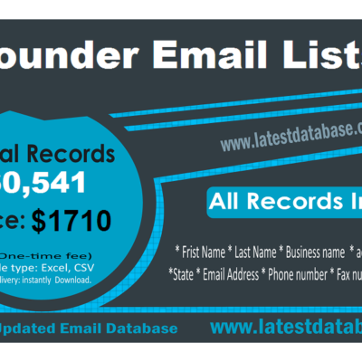 Founder Email Lists