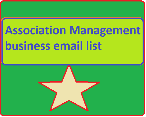 Association Management business email list