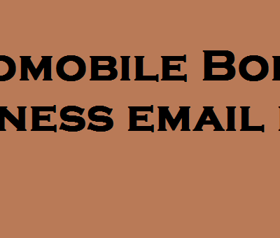 Automobile Body business email list