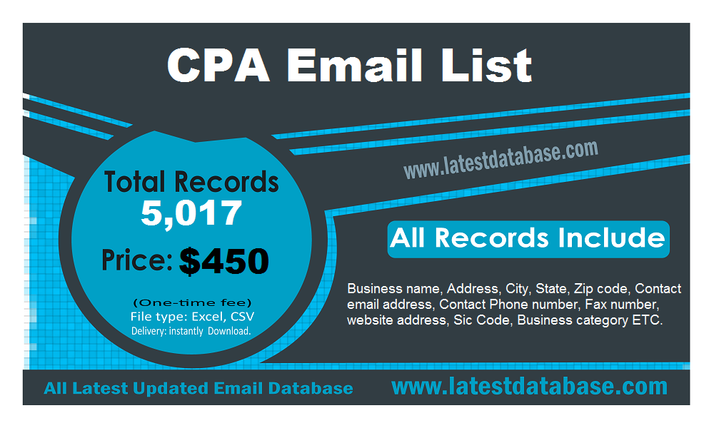 Daftar Email CPA