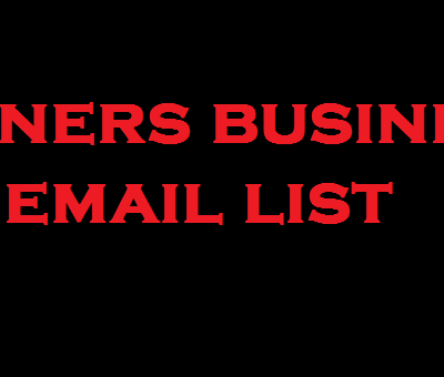 Καθαριστικά λίστα ηλεκτρονικού ταχυδρομείου επιχείρησης
