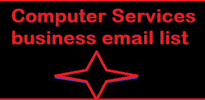 Datoru pakalpojumu biznesa e-pasta saraksts