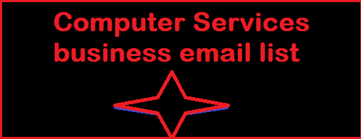 컴퓨터 서비스 비즈니스 이메일 목록