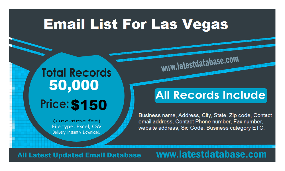 Email List For Las Vegas