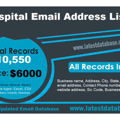 Email Address List hospitium