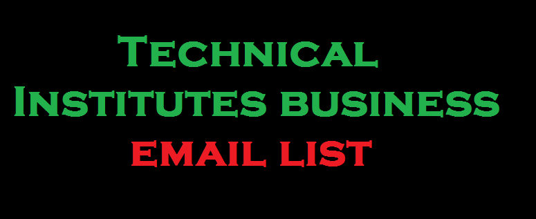 Lista de e-mail comercial de Junior Colleges & Technical Institutes