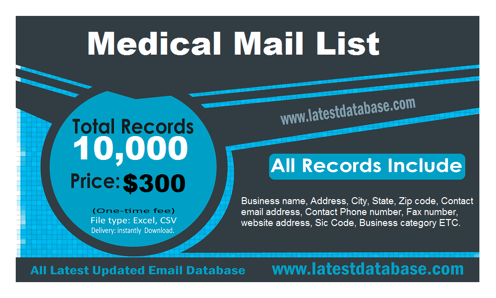 Medical Mail List
