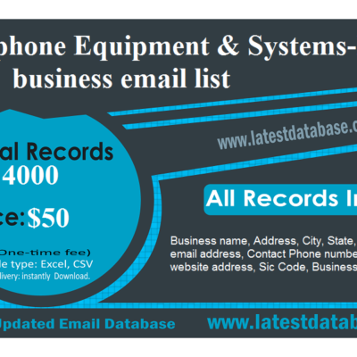 Списък с имейли за телефонно оборудване и системи-Mfrs