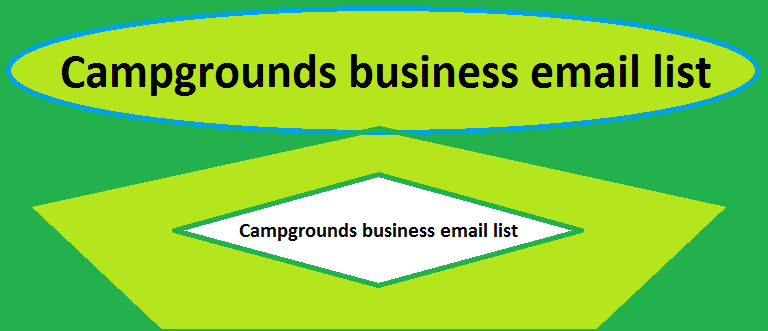 Liste de courrier électronique d'affaires de terrains de camping
