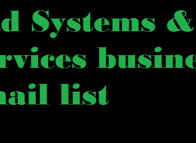 Cad Systems & Services üzleti e-mail lista