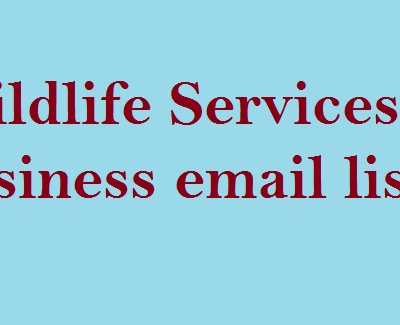 E-maillijst van Wildlife Services