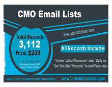 CMO电子邮件列表