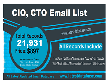 CIO CTO 이메일 목록