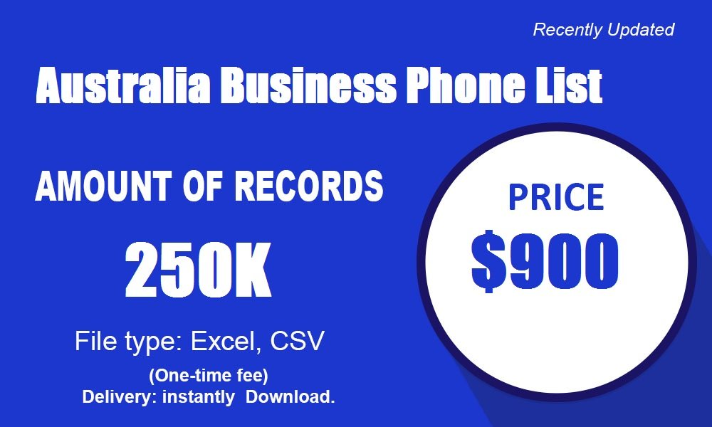 澳大利亚商务电话清单