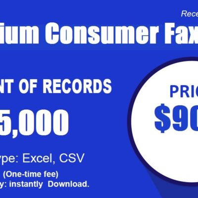 Belgium Consumer Fax List