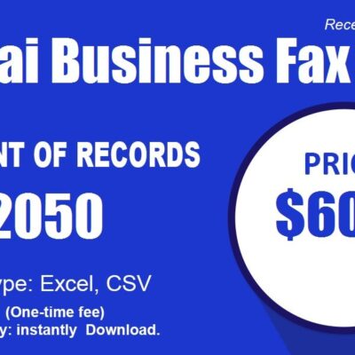Buy Dubai Business Fax numbers