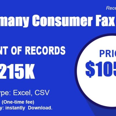 Germany Consumer Fax List