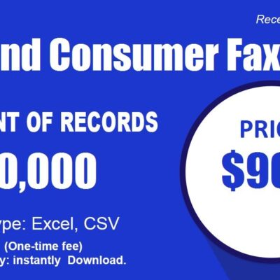 Ireland Consumer Fax List