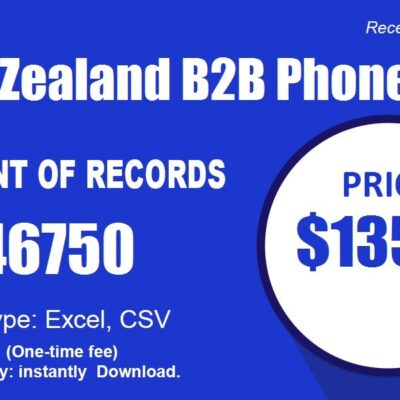 新西兰B2B电话列表