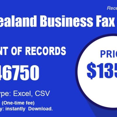 Faks biznesowy z Nowej Zelandii
