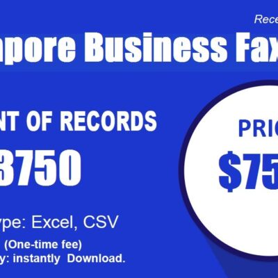 Singapore Business Fax List