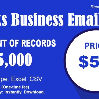 Banks Business Email List