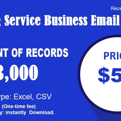 Billing Service business email list