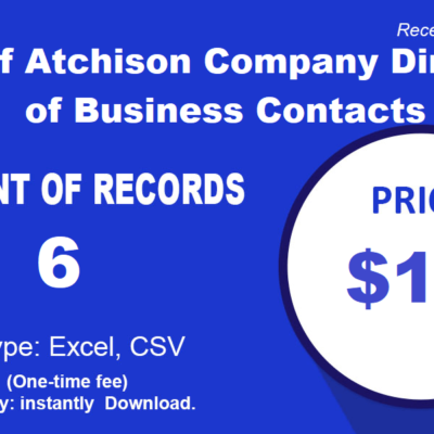 Business Contacts at Bank Of Atchison