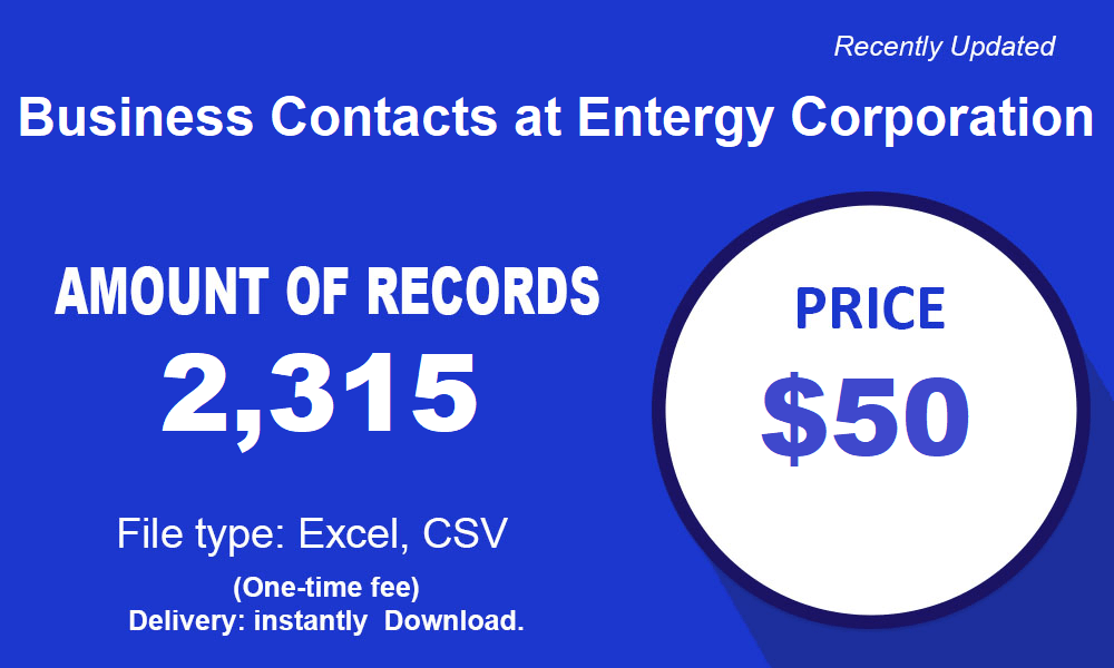 Деловые контакты в Entergy Corporation