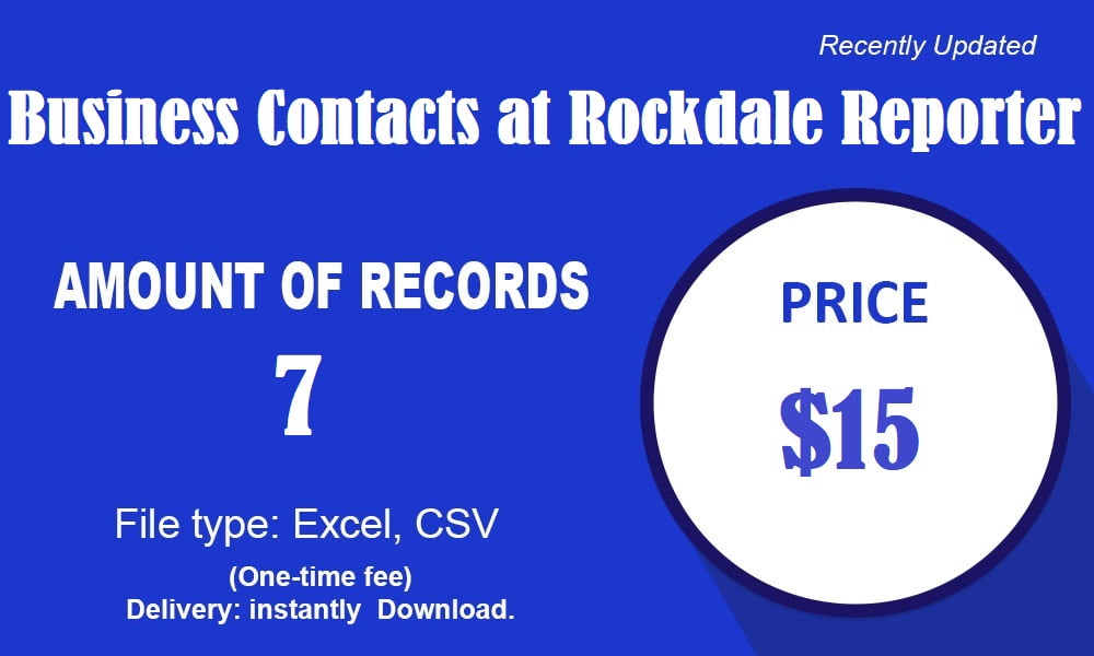 Business Contacts at Rockdale Reporter