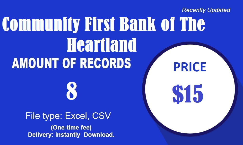 Komunitas Bank Pertama di Heartland