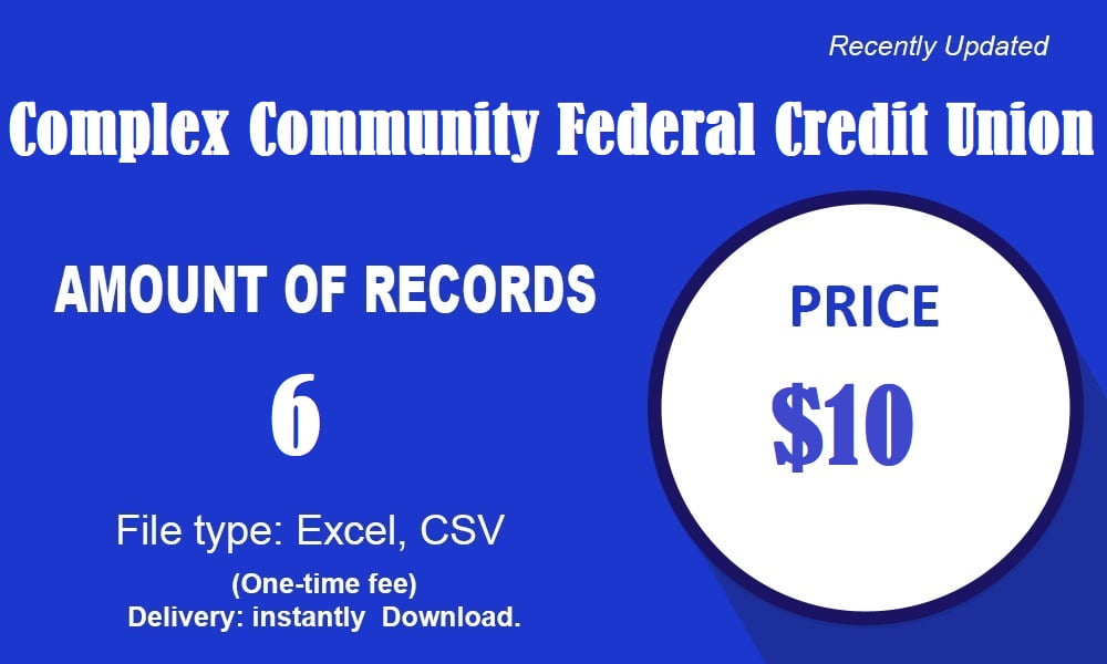 Communauté de crédit fédérale complexe