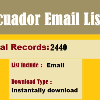 Senarai-E-mel Ecuador