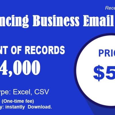 Financing Business Email List