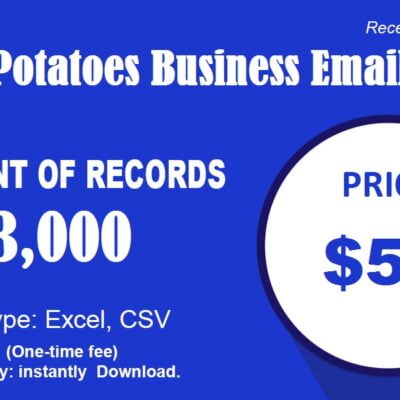 Irski krompirjev seznam poslovnih e-poštnih sporočil