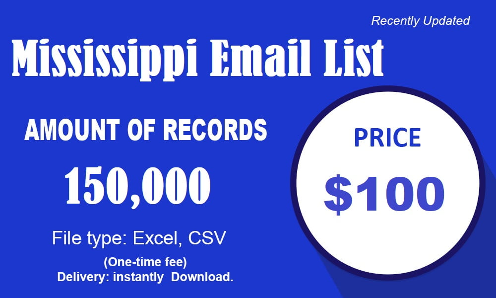 Lista de correo electrónico de Mississippi