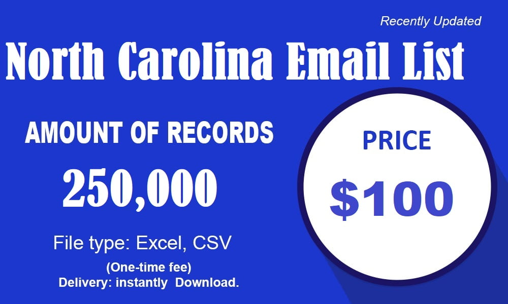 North Carolina Email List