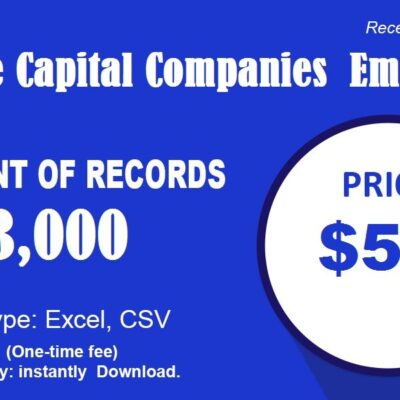 Venture Capital Companies email list